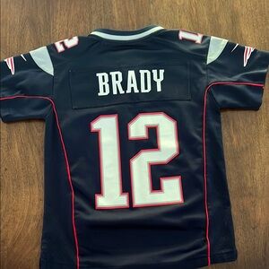 NFL Patriots Jersey in Navy and Red